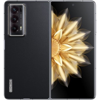 Смартфон Honor V2 16/256 Гб, Полночный черный (экокожа) - фото 48107
