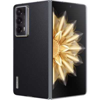 Смартфон Honor V2 16/256 Гб, Полночный черный (экокожа) - фото 48109