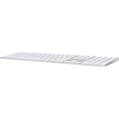 Беспроводная клавиатура Apple Magic Keyboard с Touch ID и цифровой панелью (USB-C), белый - фото 48790