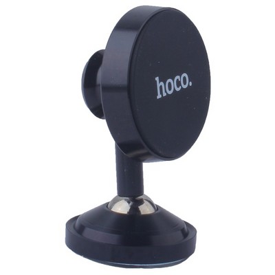 Автомобильный держатель Hoco CA36 Dashboard metal magnetic in-car holder магнитный универсальный черный - фото 6873