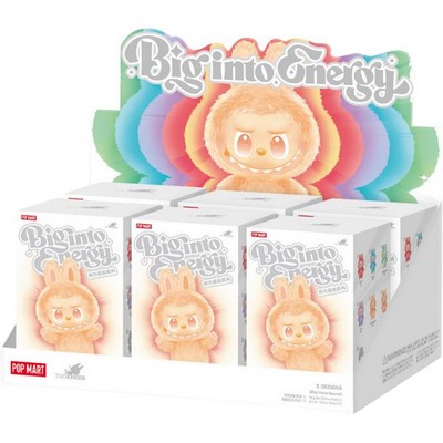Pop Mart Labubu Big Into Energy Vinyl-Plush Pendant Blind Box x6 - фото 48941