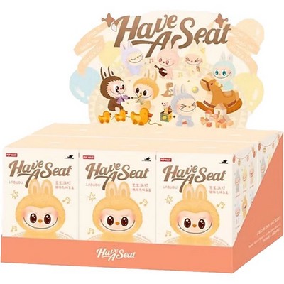 Pop Mart Labubu Have a Seat Vynil Face Blind Box x6 - фото 48982