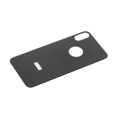 Стекло защитное 6D для iPhone XS/ X (5.8") заднее Black - фото 4726