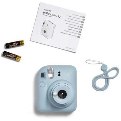 Фотоаппарат Fujifilm Instax Mini 12, голубой - фото 49217