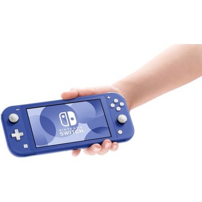 Игровая консоль Nintendo Switch Lite Blue - фото 49286