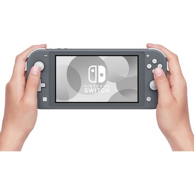 Игровая консоль Nintendo Switch Lite Gray - фото 49290