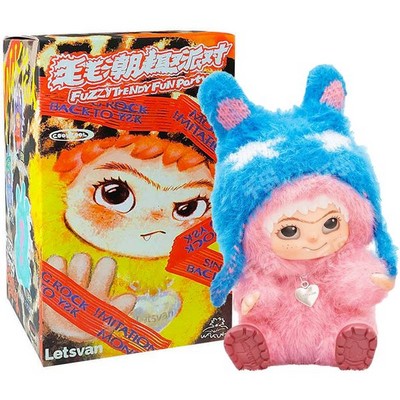 Wakuku Fuzzy Trendy Fun Party Blind Box - фото 49463
