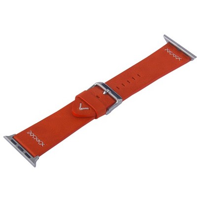 Ремешок кожаный COTECi W33 Fashion LEATHER классическая пряжка (WH5256-RD-38) для Apple Watch 40мм/ 38мм Красный - фото 7065