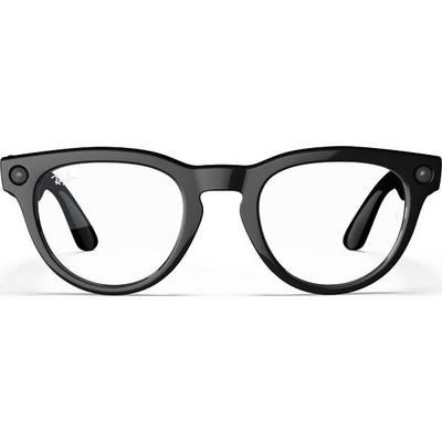 Умные очки Ray-Ban Headliner Shiny Black/ Clear - фото 49814