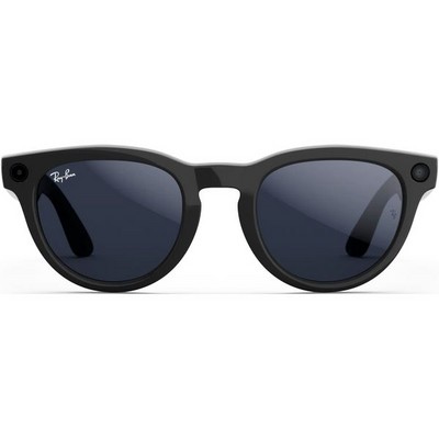 Умные очки Ray-Ban Headliner Shiny Black/ Clear to Sapphire Transitions - фото 49926
