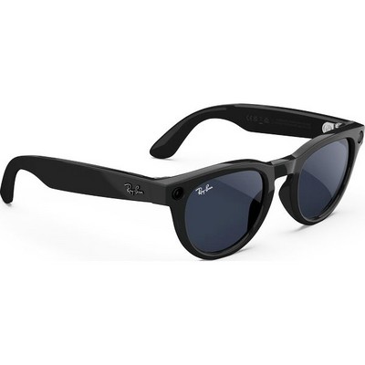 Умные очки Ray-Ban Headliner Shiny Black/ Clear to Sapphire Transitions - фото 49927