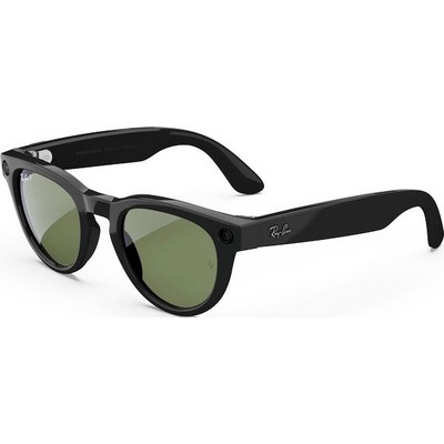 Умные очки Ray-Ban Headliner Shiny Black/ Green Polarized - фото 49821