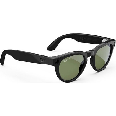 Умные очки Ray-Ban Headliner Shiny Black/ Green Polarized - фото 49933