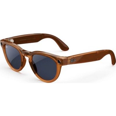 Умные очки Ray-Ban Headliner Shiny Caramel Transparent/ Clear to Sapphire Transitions - фото 49823