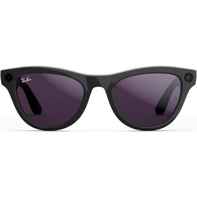 Умные очки Ray-Ban Skyler Shiny Black/ Clear to Amethyst Transitions - фото 49838