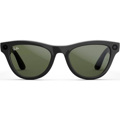 Умные очки Ray-Ban Skyler Shiny Black/ Green - фото 49843