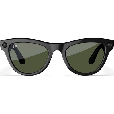 Умные очки Ray-Ban Skyler Shiny Black/ Green Polarized - фото 49848