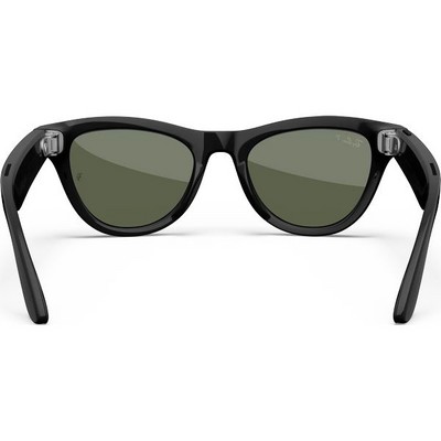 Умные очки Ray-Ban Skyler Shiny Black/ Green Polarized - фото 49850