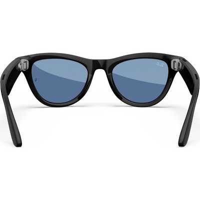 Умные очки Ray-Ban Skyler Shiny Black/ Tint to Cerulean Blue Transitions - фото 49857