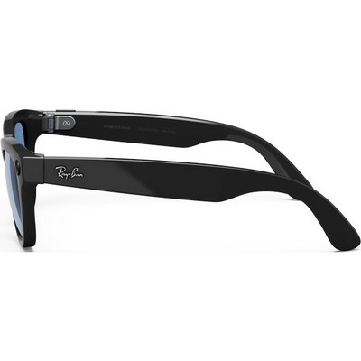 Умные очки Ray-Ban Skyler Shiny Black/ Tint to Cerulean Blue Transitions - фото 49858