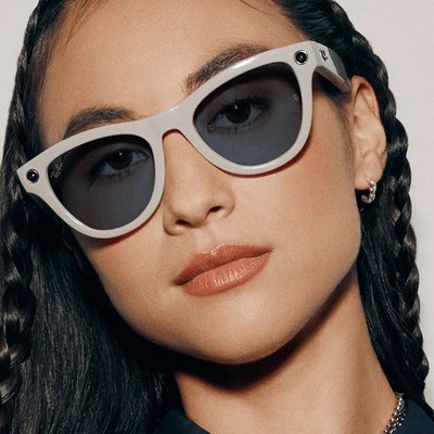 Умные очки Ray-Ban Skyler Shiny Chalky Gray/ Clear to Sapphire Transitions - фото 49871