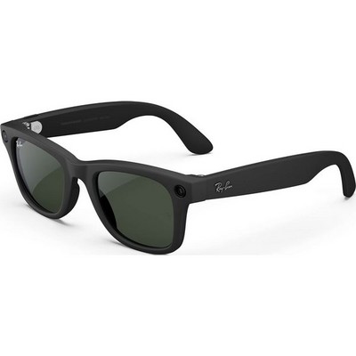 Умные очки Ray-Ban Wayfarer Matte Black/ Clear to Graphite Green Transitions - фото 49877