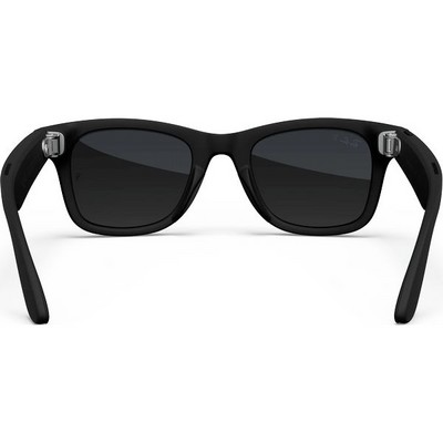 Умные очки Ray-Ban Wayfarer RW4008 Matte Black/ Gradient Graphite Polarized - фото 53324