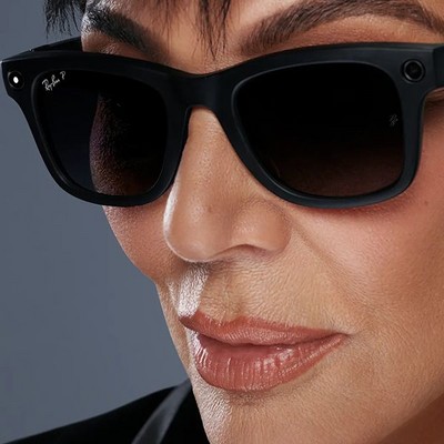 Умные очки Ray-Ban Wayfarer RW4008 Matte Black/ Gradient Graphite Polarized - фото 53326