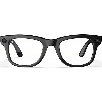 Умные очки Ray-Ban Wayfarer RW4008 Shiny Black/ Clear - фото 53334