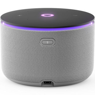 Умная колонка Яндекс Станция Мини 3 Про с Алисой, Zigbee, серый - фото 49967