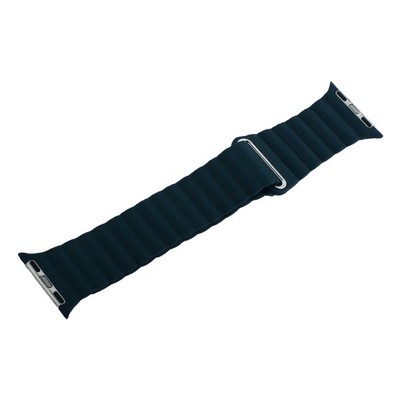 Ремешок кожаный COTECi W7 Leather Magnet Band (WH5205-GR) для Apple Watch 40мм/ 38мм Зеленый - фото 7097
