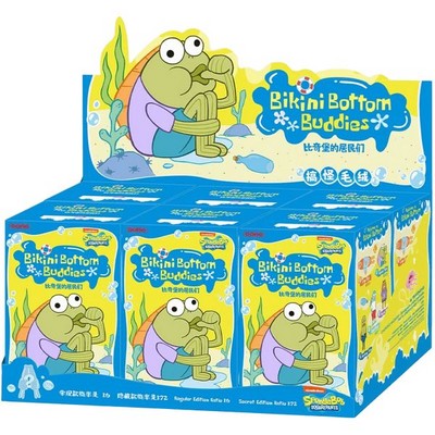 Pop Mart Bikini Bottom Buddies Series Blind Box x6 - фото 50363