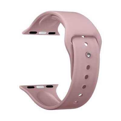 Ремешок силиконовый Deppa Band Silicone D-47124 для Apple Watch 40мм/ 38мм Розовый - фото 7442