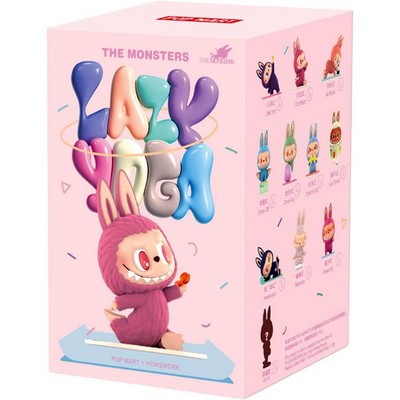 Pop Mart Labubu The Monsters Lazy Yoga Blind Box - фото 50837