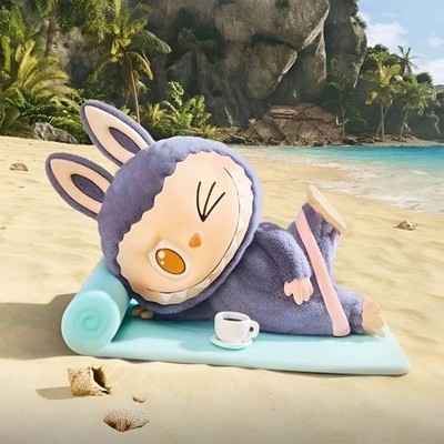 Pop Mart Labubu The Monsters Lazy Yoga Blind Box - фото 50840