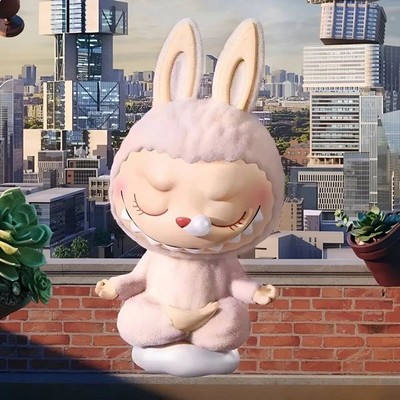 Pop Mart Labubu The Monsters Lazy Yoga Blind Box - фото 50842