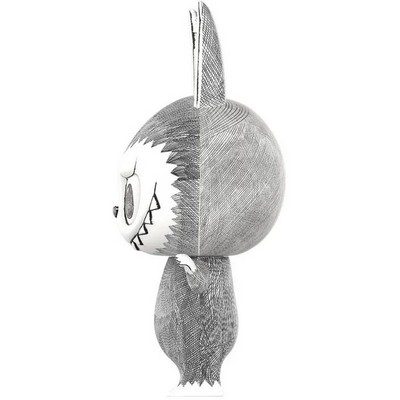 Pop Mart Mega Labubu The Monsters Sketch 35cm - фото 50860