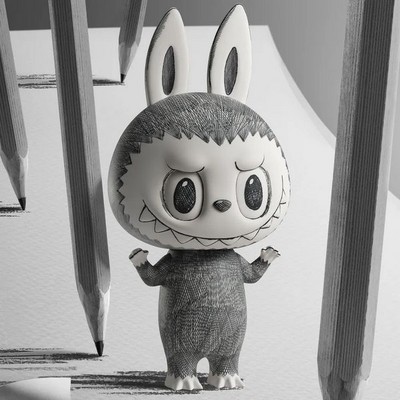 Pop Mart Mega Labubu The Monsters Sketch 35cm - фото 50863