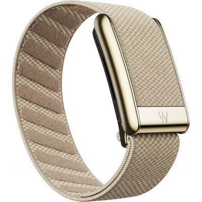 Плетёный люксовый ремешок Whoop Superknit Luxe 5.0 Dune with Gold - фото 50982