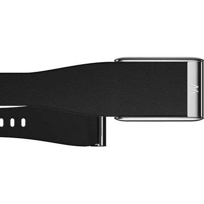 Кожаный люксовый ремешок Whoop LeatherLuxe Tapered 5.0 Black with Titanium - фото 51013