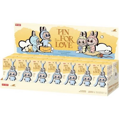 Pop Mart Labubu The Monsters Pin For Love (A–M) Blind Box x14 - фото 51279