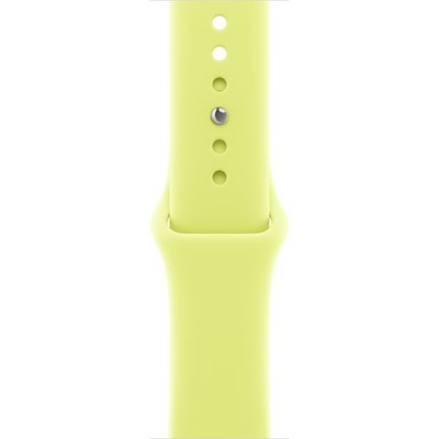 Умные часы Apple Watch Series 11, 42 mm, Space Gray Aluminium Neon Yellow Sport Band - фото 51800