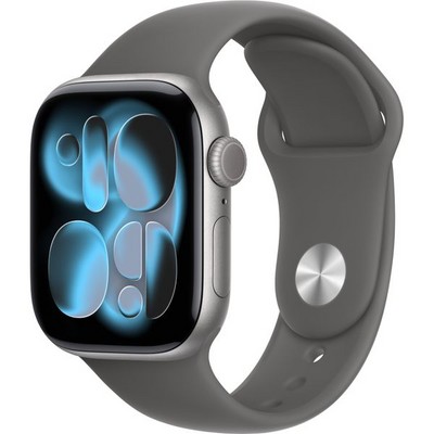 Умные часы Apple Watch Series 11, 42 mm, Space Gray Aluminium Stone Gray Sport Band - фото 51813