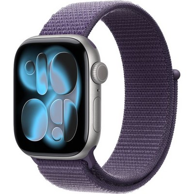 Умные часы Apple Watch Series 11, 42 mm, Space Gray Aluminium Purple Fog Sport Loop - фото 51825
