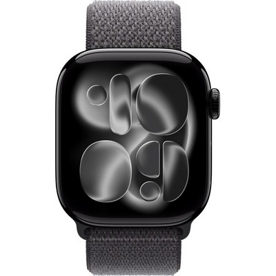 Умные часы Apple Watch Series 11, 42 mm, Jet Black Aluminium Dark Gray Sport Loop - фото 51940