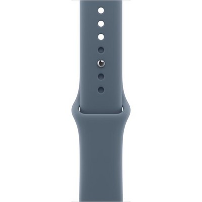 Умные часы Apple Watch SE 3, 44 mm, Starlight Aluminium Anchor Blue Sport Band - фото 52235