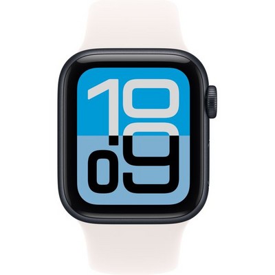 Умные часы Apple Watch SE 3, 40 mm, Midnight Aluminium Light Blush Sport Band - фото 52141