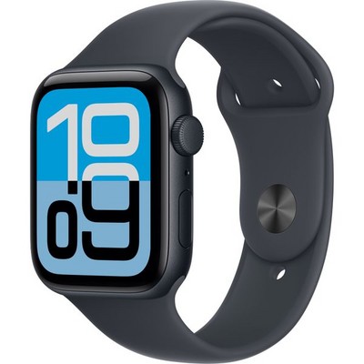 Умные часы Apple Watch SE 3, 44 mm, Midnight Aluminium Midnight Sport Band - фото 52206
