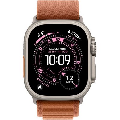 Умные часы Apple Watch Ultra 3, 49 mm, Natural S/M/L Alpine Loop Terra Cotta - фото 52270