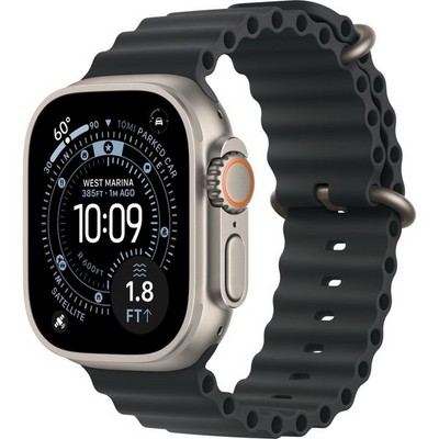 Умные часы Apple Watch Ultra 3, 49 mm, Natural Ocean Band Black - фото 52290